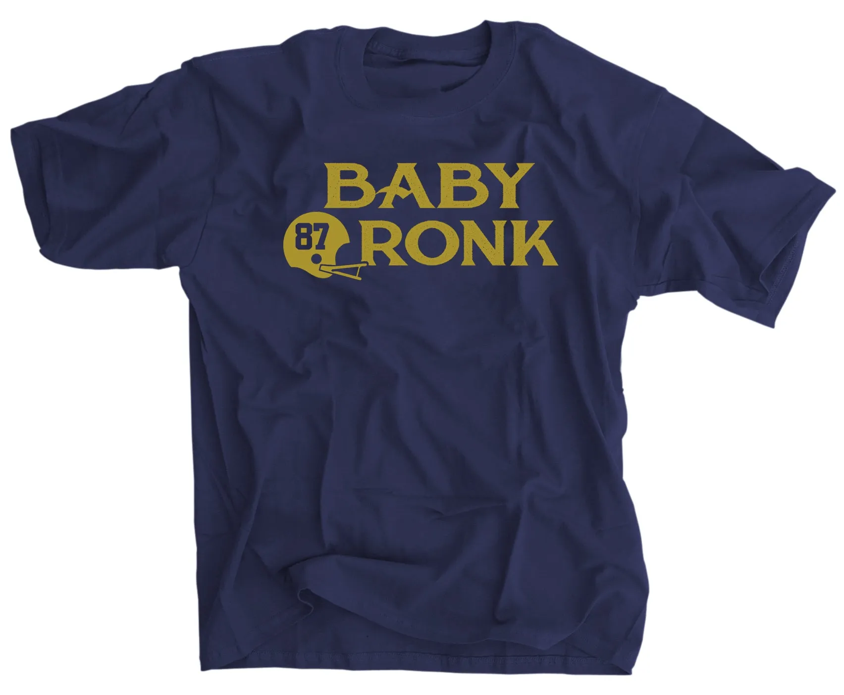 Baby Gronk 87 Blue Gold Football T Shirt