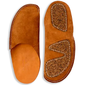 Tan CP Slippers Luxe