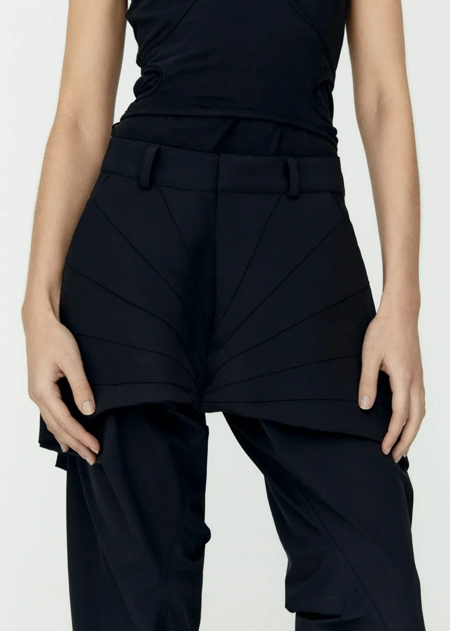 Vortex Trousers Black